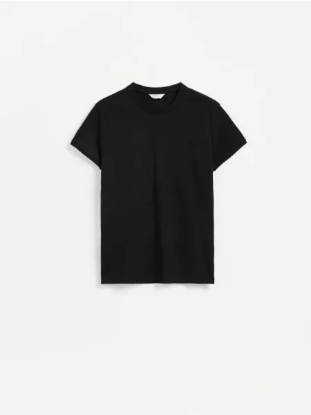 Reserved Tricou slim fit din negru