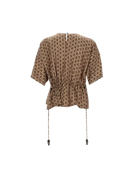 Bluzka Max Mara brązowa