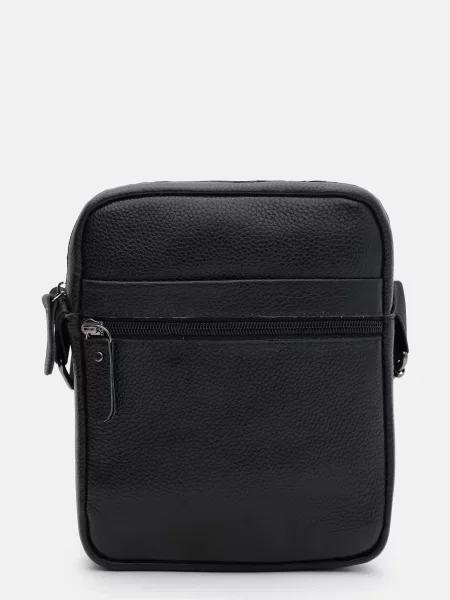 Borsa Leather Мессенджер Шкіра чорний