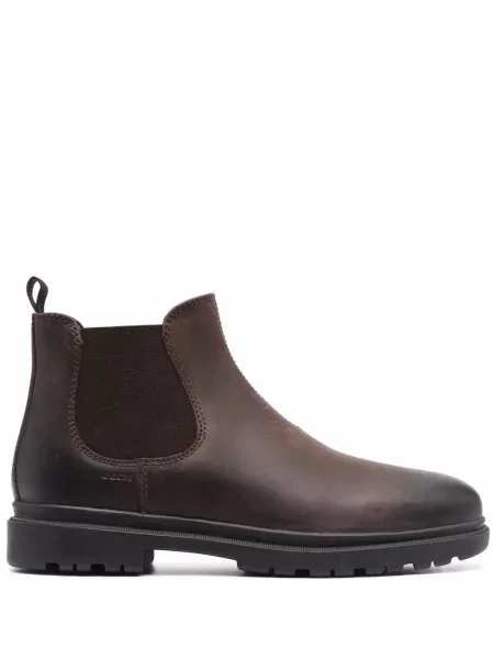 Botine chelsea Geox maro