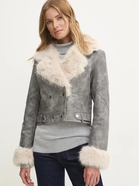 Answear Lab kurtka przejściowa szary