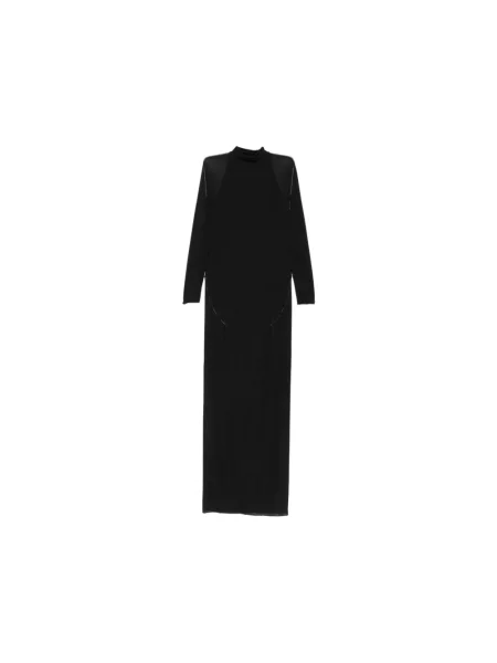 Sukienka maxi Alaïa czarna