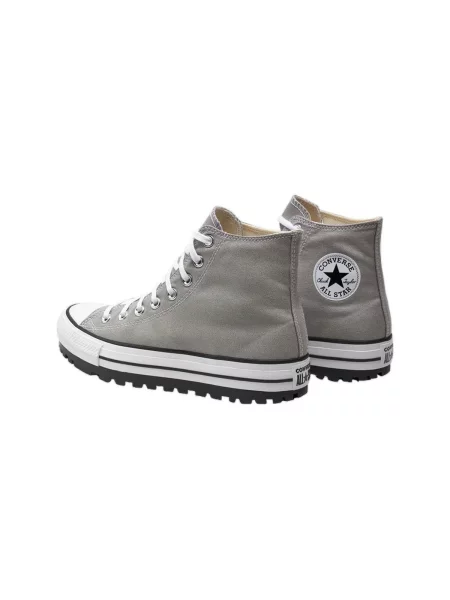 Členkové topánky Converse biela