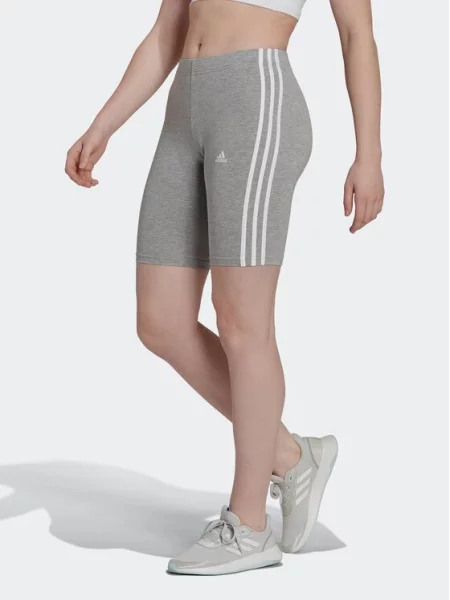 Adidas Pantaloni scurți sport Essentials Bike Shorts gri