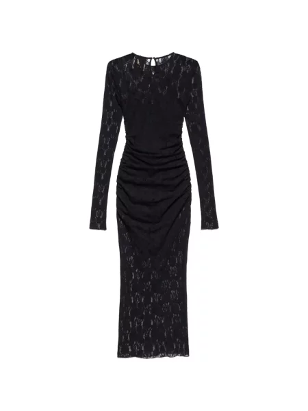 Rochie midi Aniye By din dantelă negru