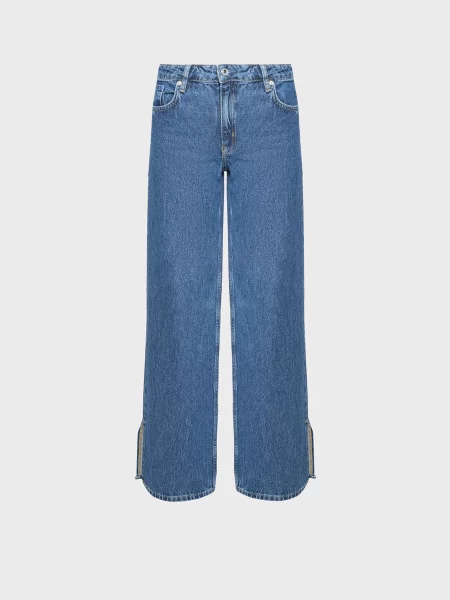 Прямі джинси Karl Lagerfeld Jeans синій