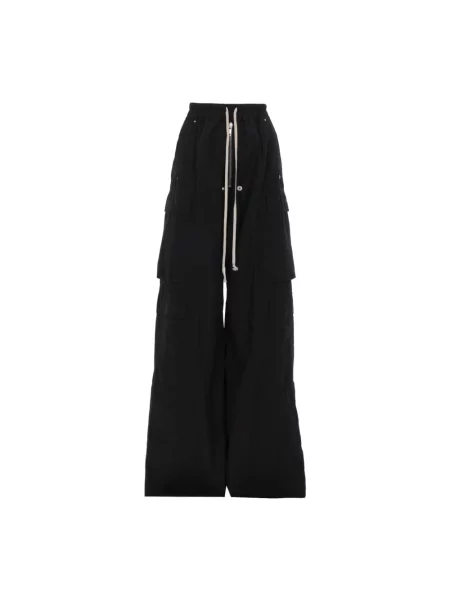 Spodnie cargo Rick Owens czarne