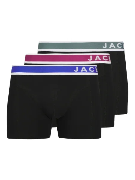 JACK & JONES Boxeri Easton' negru