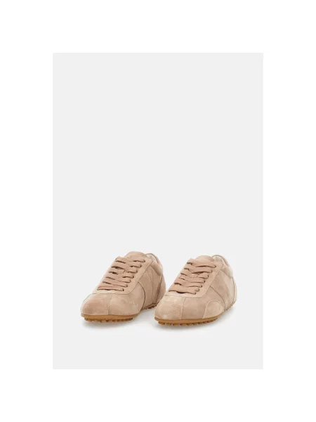 Sneakersy Tod's skórzane beżowe