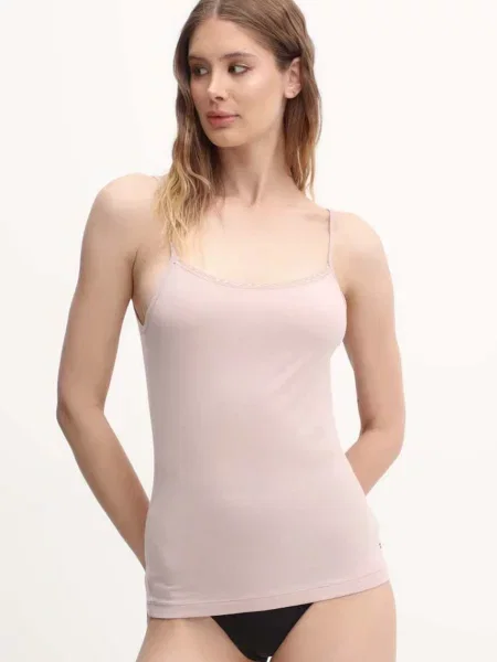 Top Tommy Hilfiger beżowy