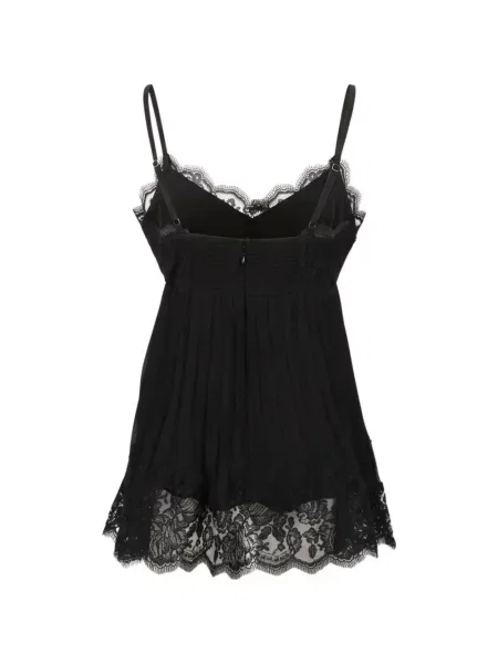 Top Zimmermann din dantelă negru