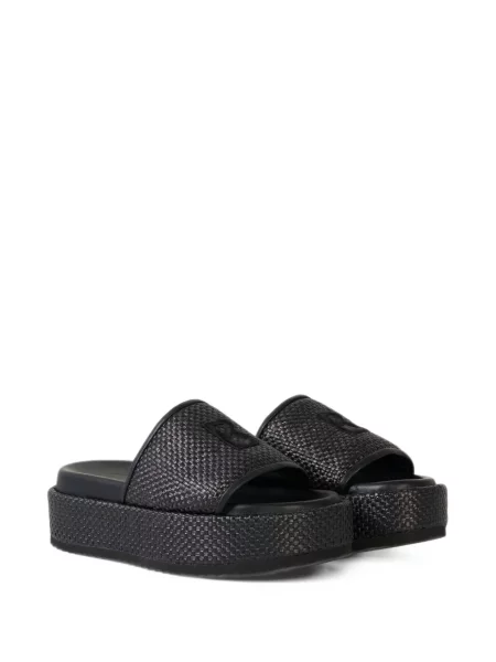 Sandale Bogner cu platformă negru