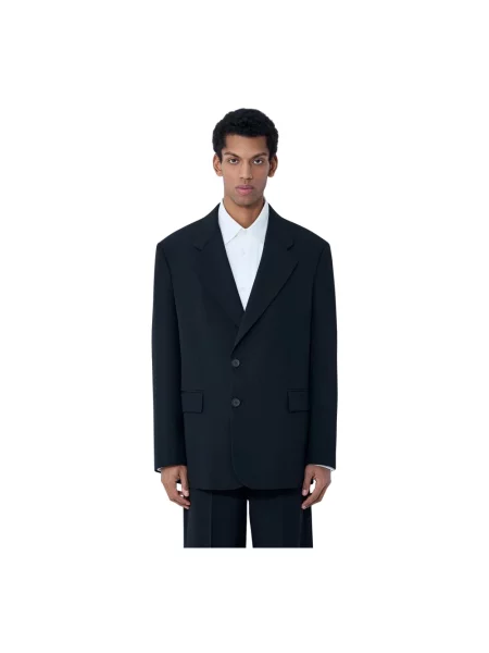 Marynarka Mm6 Maison Margiela wełniana czarna