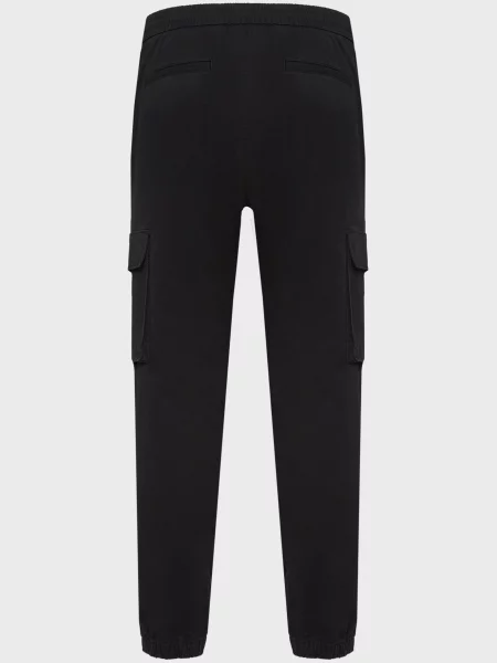 Штани карго Calvin Klein Jeans скінні чорні