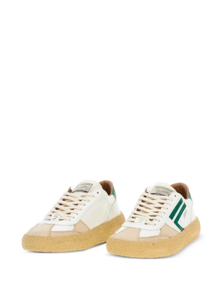 Ριγέ sneakers Puraai με κορδόνια με δαντέλα