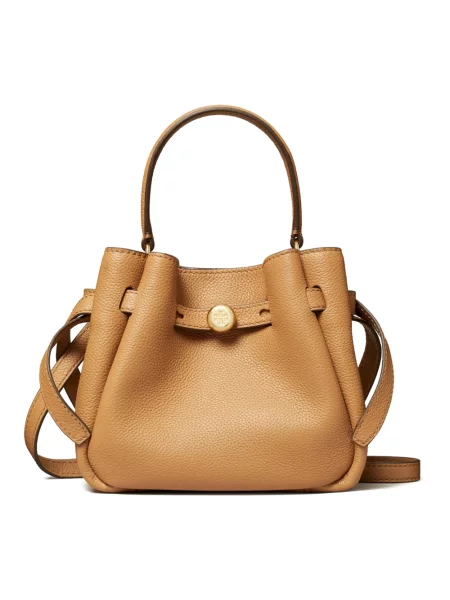 Kapelusz Tory Burch brązowy