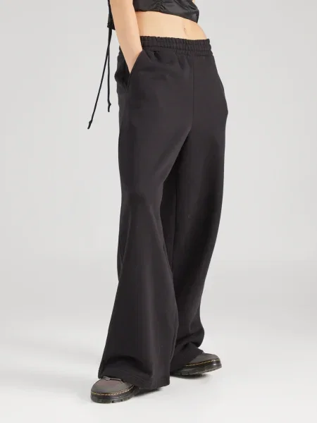 WEEKDAY Pantaloni negru