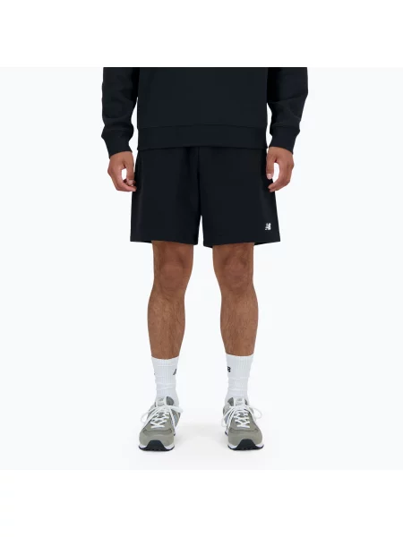 Spodenki New Balance Terry 7 Inch black czarne