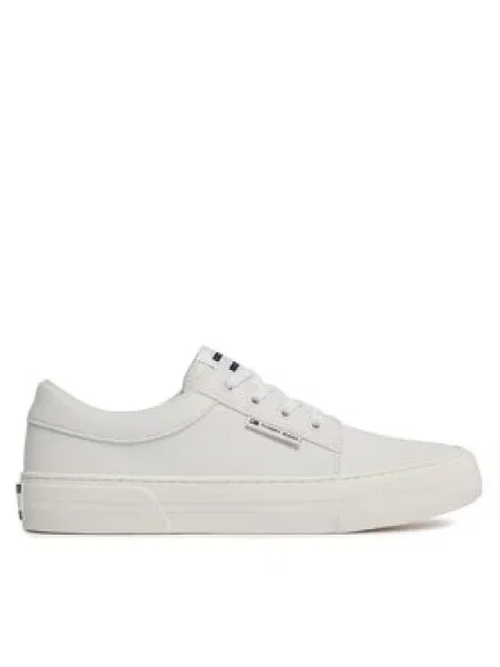 Tenisky Tommy Jeans Tjm Vulc. Skate Derby TCR ecru bílý
