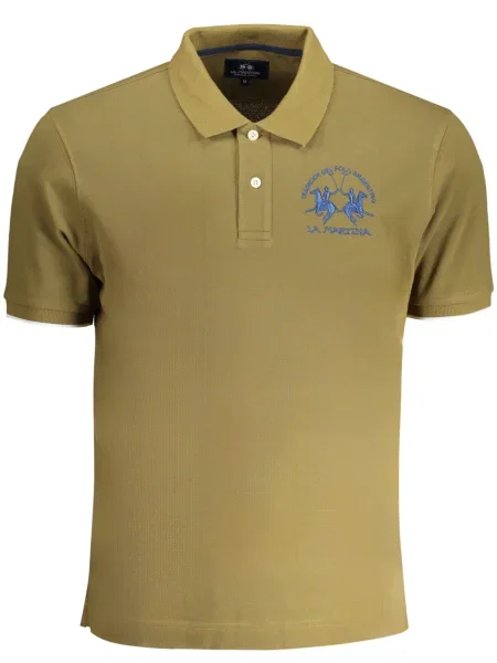 Поло тениска La Martina зелено