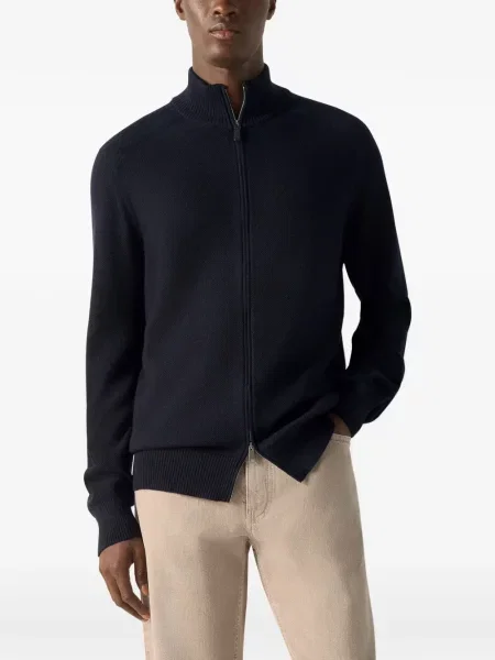 Cardigan Zegna albastru