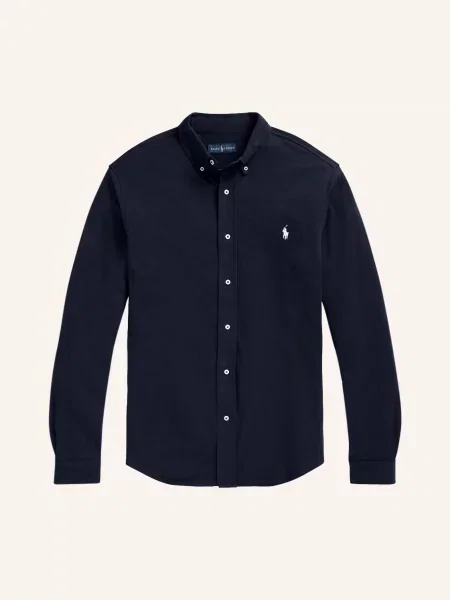 Polo Ralph Lauren Big & Tall Košile Z Piké tmavě modrá