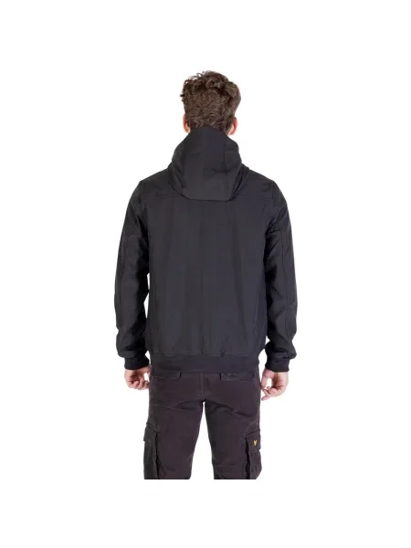 Fleecová fleecová mikina Lyle & Scott čierna