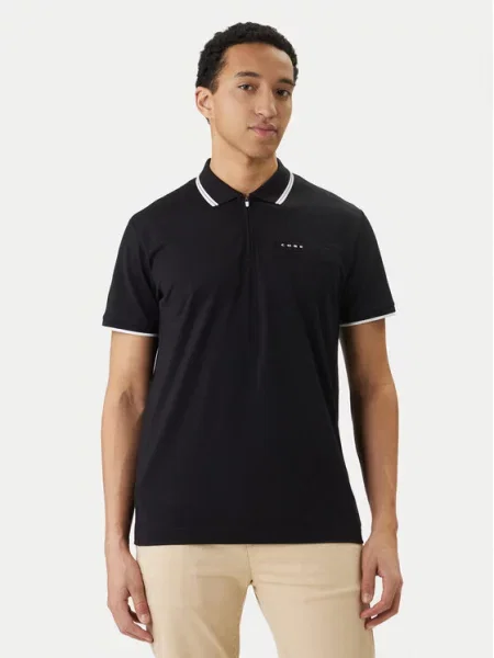 Jack & Jones Polo majica Fusion črna