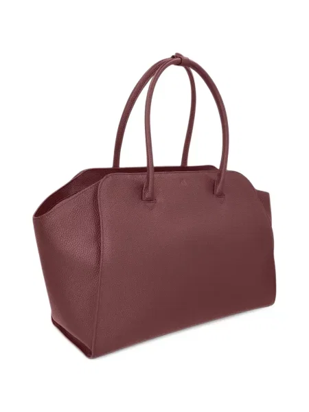 Geantă shopper Kaai din piele roșu