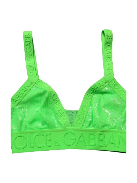 Krótki top Dolce And Gabbana zielony