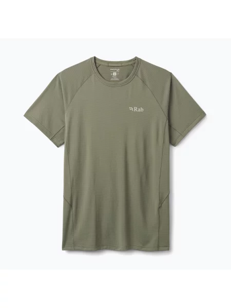 Мъжка тениска Rab Sonic Tee light khaki зелено