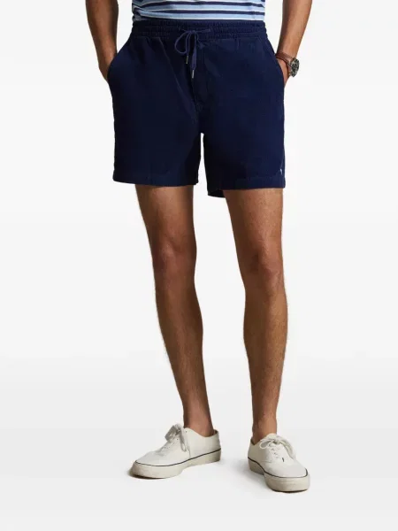 Șosete Polo Ralph Lauren cu model herringbone cu broderie plasă albastru