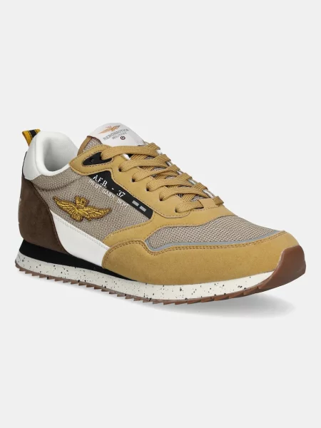 Tenisky Aeronautica Militare hnědé