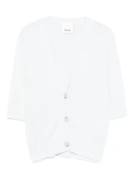 Cardigan Allude scurt alb