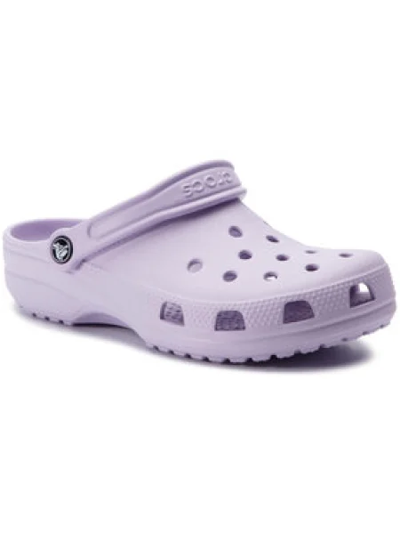 Șlapi Crocs violet