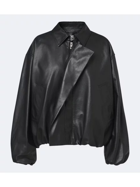 Geanta de piele Loewe negru