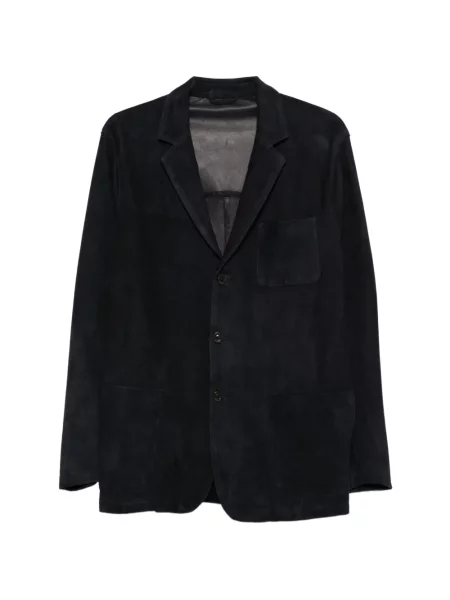 Geanta de piele Boglioli albastru