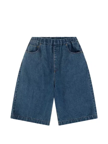 Pantaloni scurți din denim Entire Studios albastru