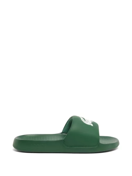 Papuci Lacoste cu autograf verde