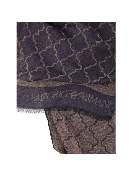 Szal Emporio Armani z nadrukiem