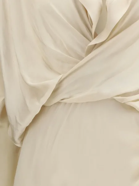 Maksi sukienka maxi The Andamane drapowana garniturowa