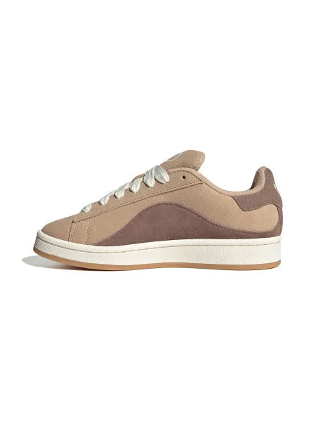 Велурени маратонки adidas Originals Campus Twist бежово кафяво