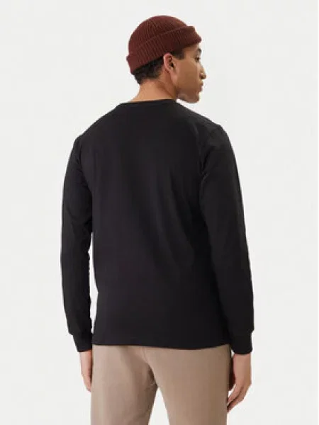 The North Face Majica z dolgimi rokavi Evolution Simple Dome črna