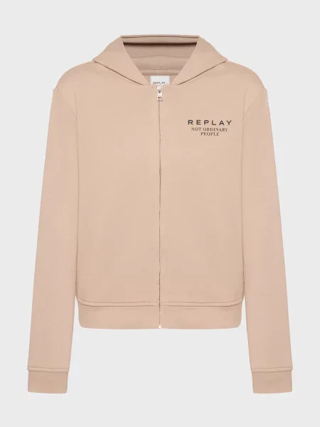 Толстовка Replay бежевая
