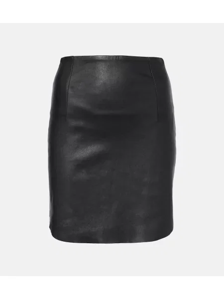 Fustă din piele Stouls negru