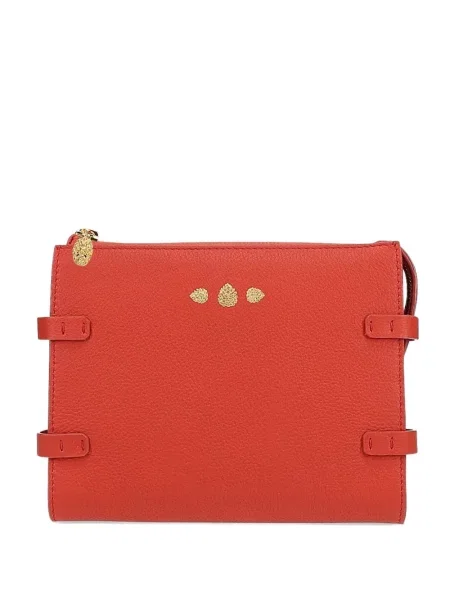 Geanta crossbody Tyler Ellis din piele portocaliu