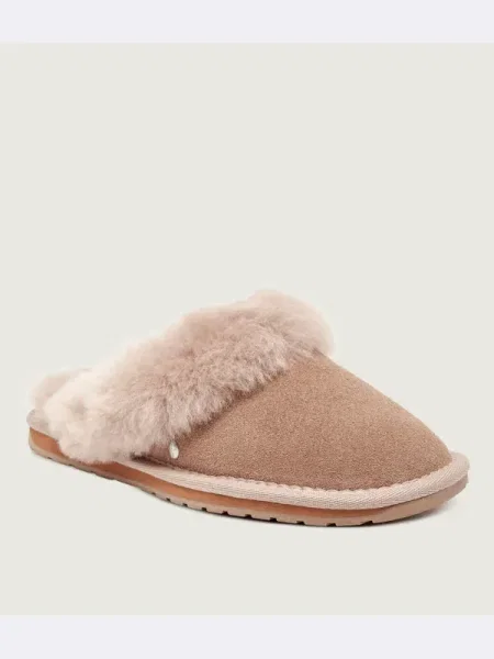 Pantofi Emu Australia de lână maro