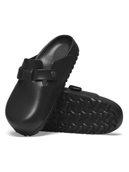 Klapki BIRKENSTOCK Boston EVA Narrow black czarne