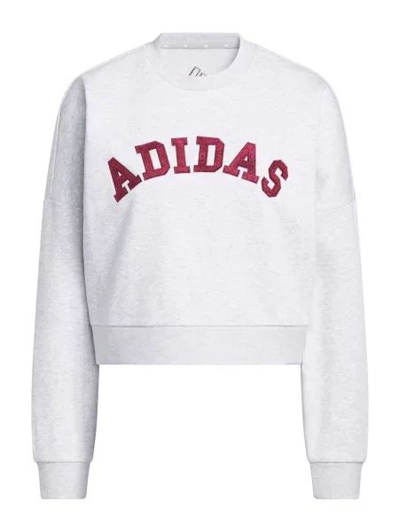 ADIDAS SPORTSWEAR Hanorac sport Holiday deschis / roșu burgundy gri