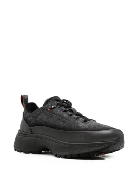 Sneakerși Santoni gri